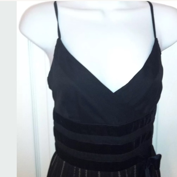 Ann Taylor LOFT Knife Pleat Dress spaghetti Strap - Picture 4 of 8